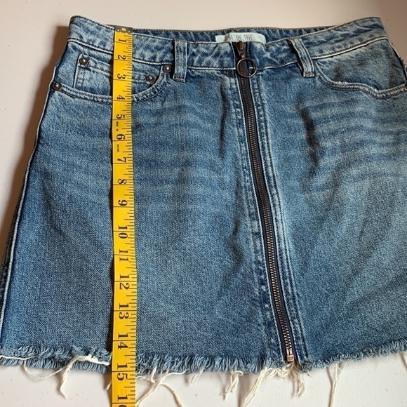 Free People We The Free Denim Mini Skirt - Picture 8 of 10